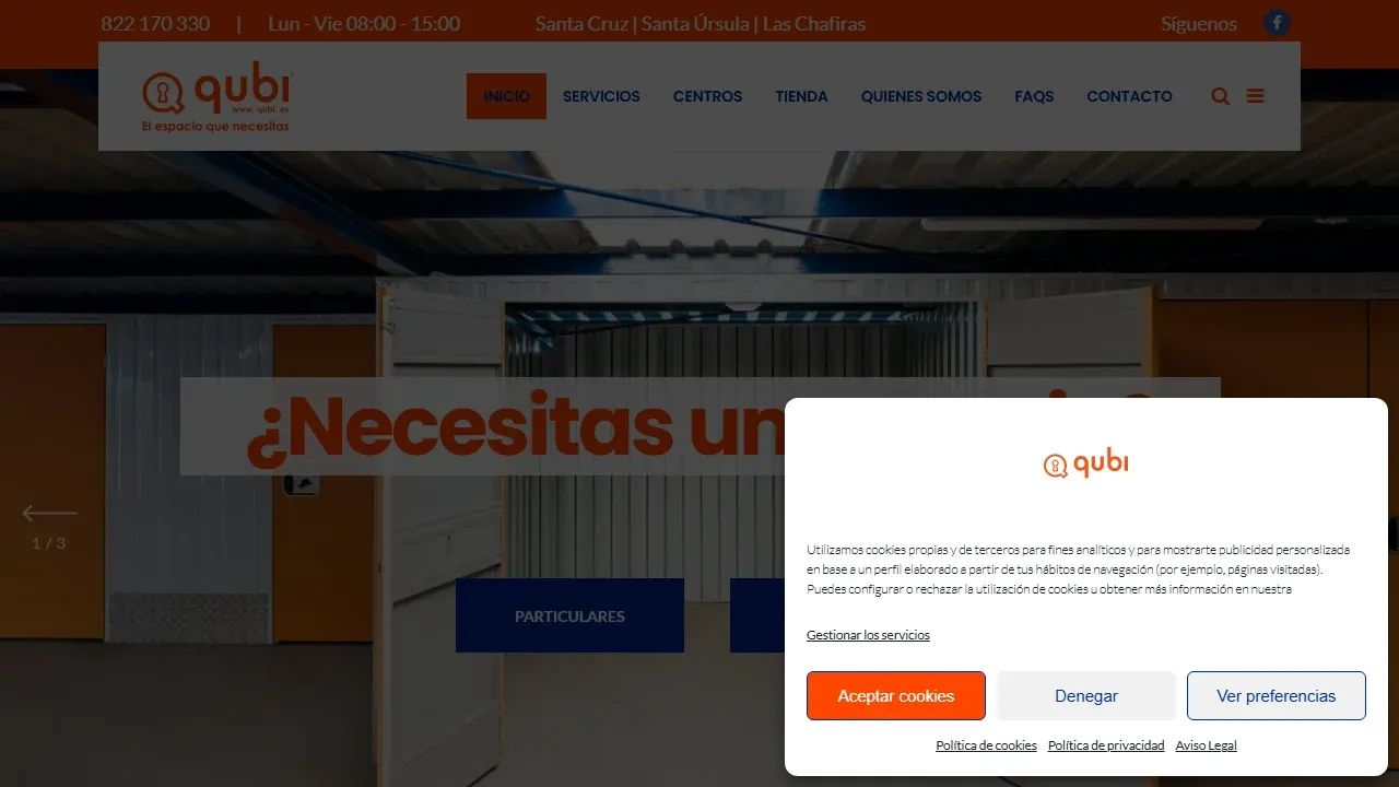 Proyecto Qubi - Servicios Tecnológicos Tenerife - SEO Servicios IT - Caso de éxito Qubi